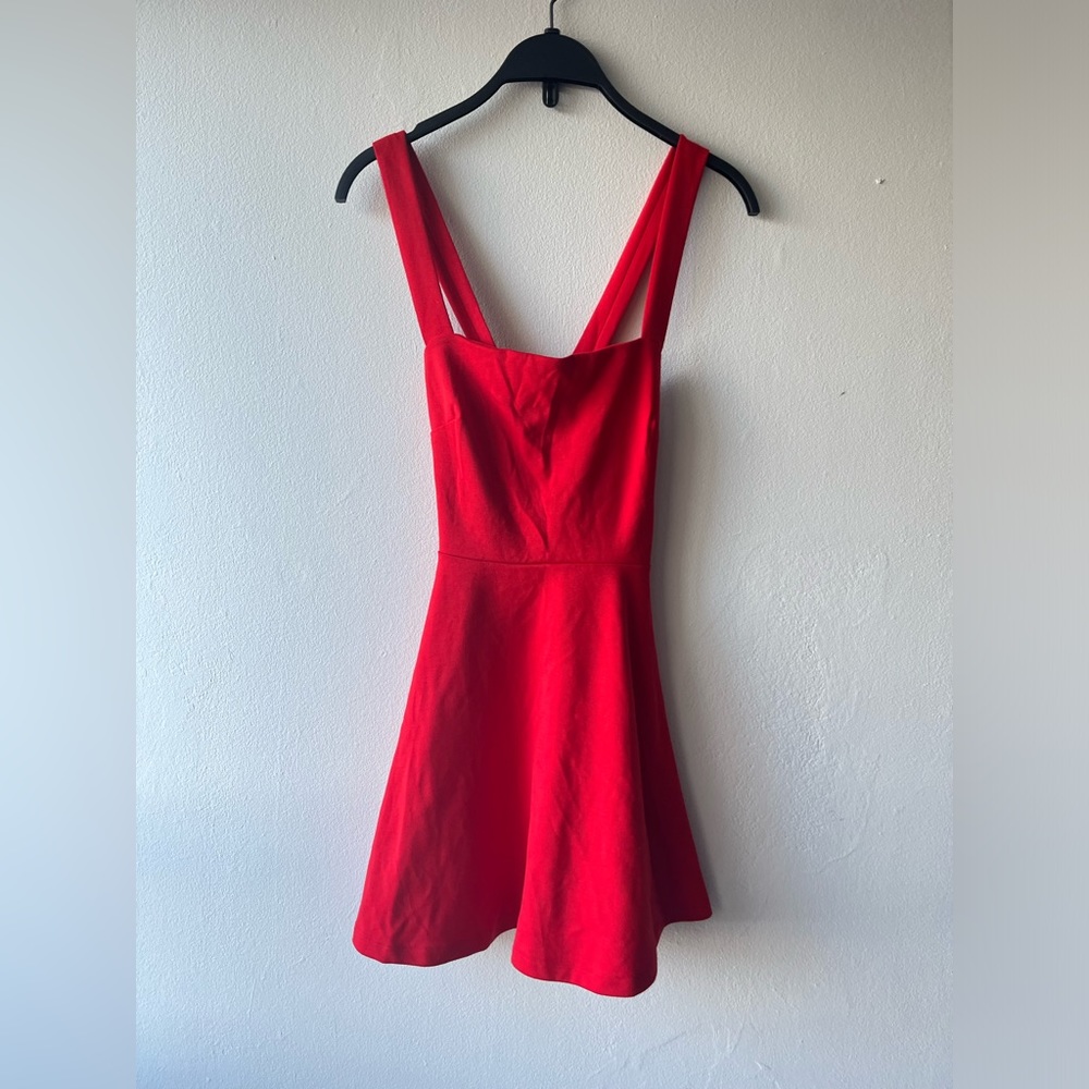 Red dress